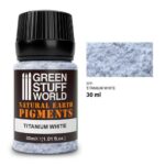 Green Stuff World Natural Earth Pigments Titanium White 30ml