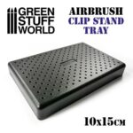 Green Stuff World Airbrush Clip Stand Tray