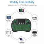 Mini QWERTY RGB Wireless Keyboard