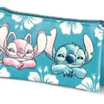 Disney Stitch & Angel Tropic Triple Pencil Case