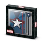 Marvel Captain America A5 Notebook + Pen Gift Box