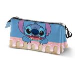 Disney Stitch Cake Triple Pencil Case