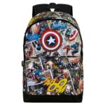 Marvel Captain America Comics Backpack HS FAN 44x31x18cm
