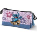 Disney Stitch & Skate Triple Pencil Case