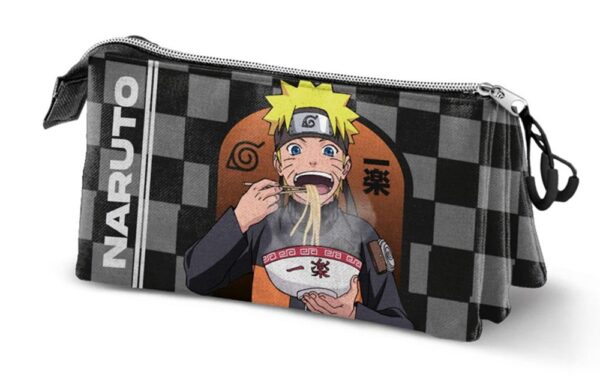 Naruto Shippuden Ramen Triple Pencil Case