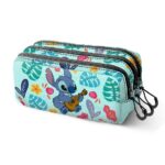 Disney Stitch & Guitar Trick Triple Pencil Case