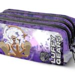 One Piece Luffy Gear 5 Trick Triple Pencil Case