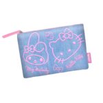 Hello Kitty & Melody Denim Travel Bag