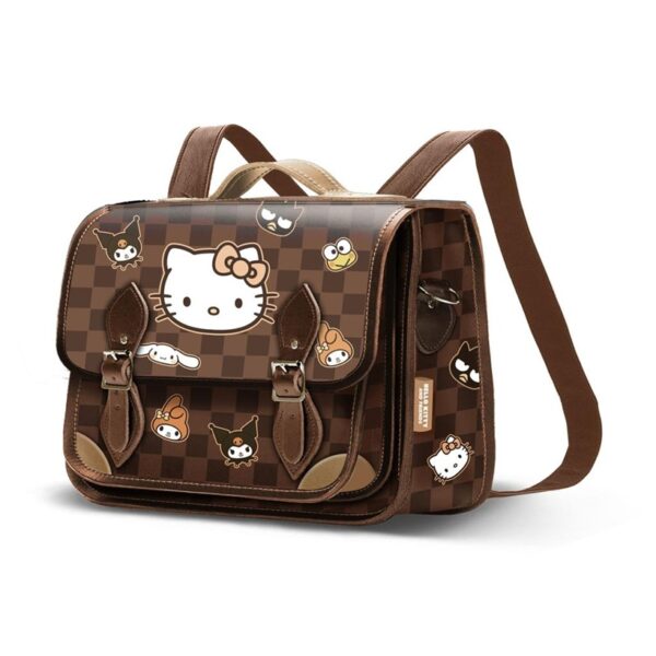 Hello Kitty & Friends Checkerboard Convertible Satchel Bag