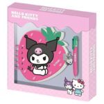 Kuromi Strawberry Diary + Pen Gift Box