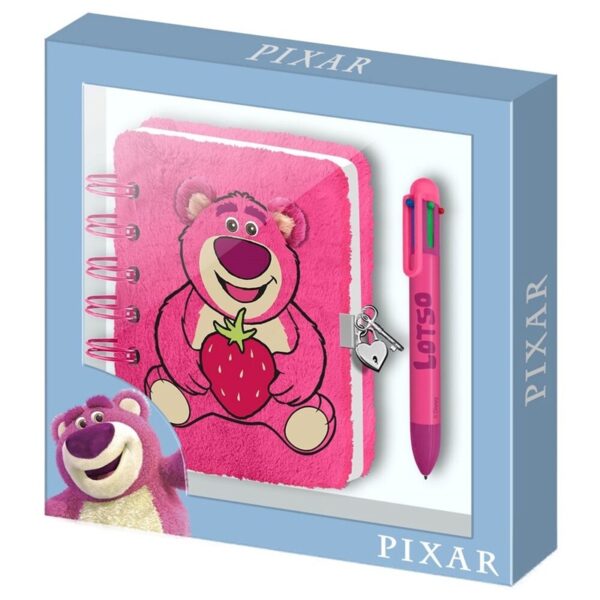 Disney Toy Story Lotso Fur Diary + Pen Gift Box