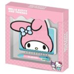 My Melody Head Diary + Pen Gift Box