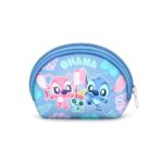 Disney Stitch & Angel Ohana Oval Coin Purse 12x9x4cm