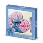 Disney Stitch & Angel Heart Diary + Pen Gift Box