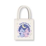 Disney Stitch & Angel Over The Moon Tote Bag 36x39cm