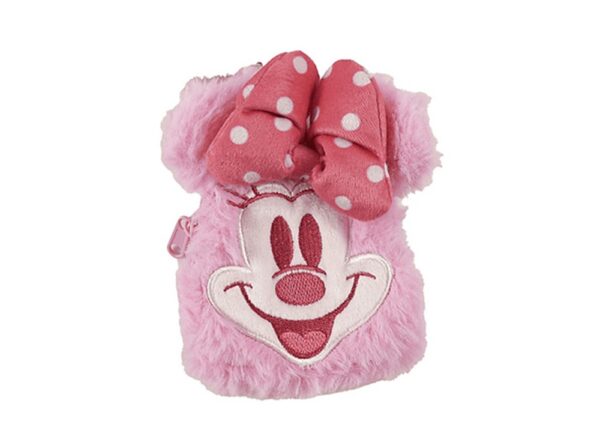 Disney Minnie Head Mini Backpack Keychain Plush