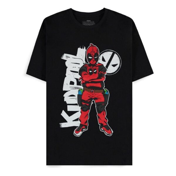 Marvel Deadpool Kidpool Boy Stance T-Shirt (S)