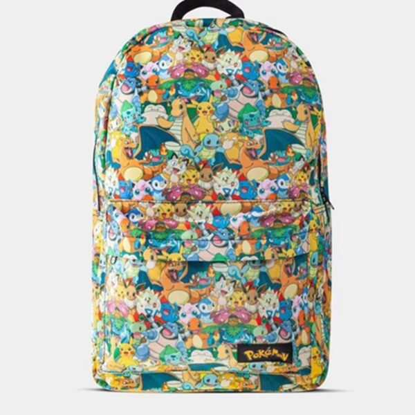 Pokemon All Over Printed Characters Backpack