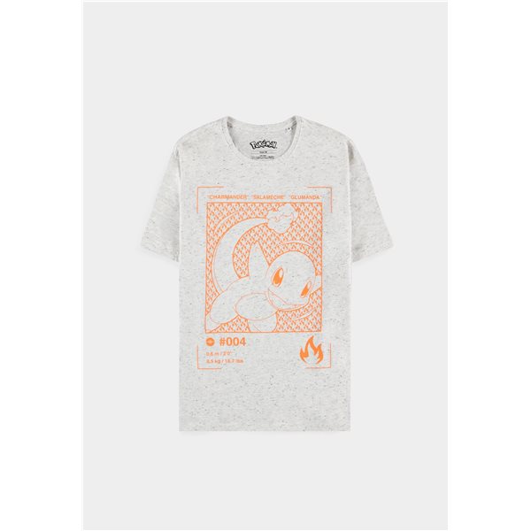 Difuzed Pokemon Neppy Charmander T-Shirt (L)