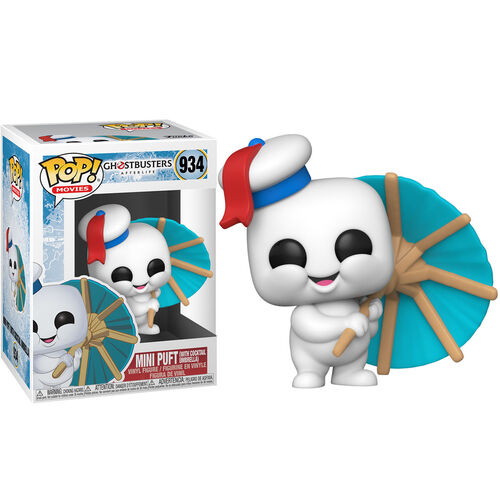 Funko POP! Ghostbusters Afterlife N° 934 - Mini Puft (With Cocktail Umbrella)