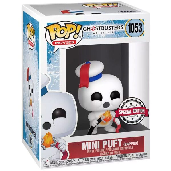 Funko POP! Ghostbusters Afterlife N° 1053 - Mini Puft (Zapped) Special Edition