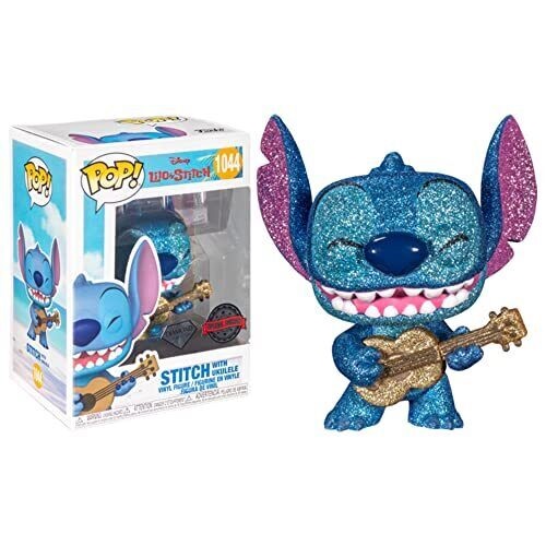 Funko POP! Disney Lilo & Stitch N° 1044 - Stitch With Ukulele Diamond Collection