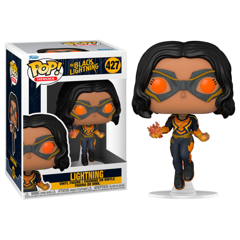 pos-889698575904-75d668603c0520c37e0783c2f8e20ffd.jpg Funko POP! DC Black Lightning N° 427 - Lightning - Image 1