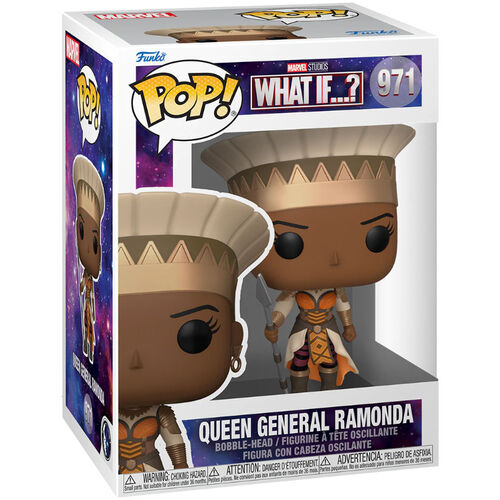 pos-889698586504-efe2686b20a1c629464f2cdea1765433.jpg Funko POP! Marvel What If…? N° 971 - Queen General Ramonda - Image 1