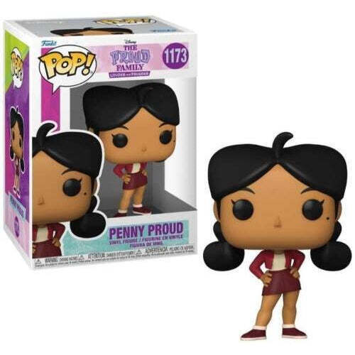 pos-889698613453-106489a180ffe94c8e820b783136a84f.jpg Funko POP! Disney The Proud Family N° 1173 - Penny Proud - Image 1