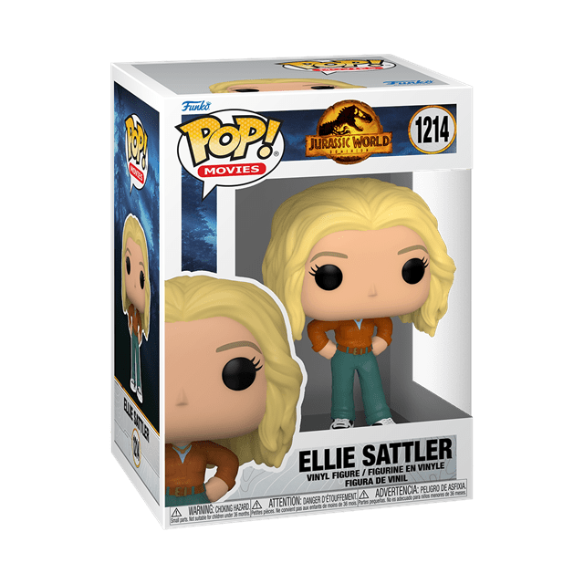 pos-889698622257-77b10bd6db383e9556893368dd452e19.png Funko POP! Jurassic World Dominion N° 1214 - Ellie Sattler - Image 1