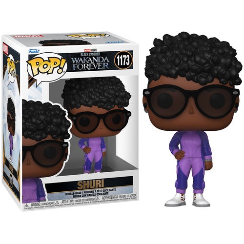 pos-889698639439-a4ddcba0dfcad55c4c24093b44a991ef.jpg Funko POP! Marvel Black Panther Wakanda Forever N° 1173 - Shuri - Image 1