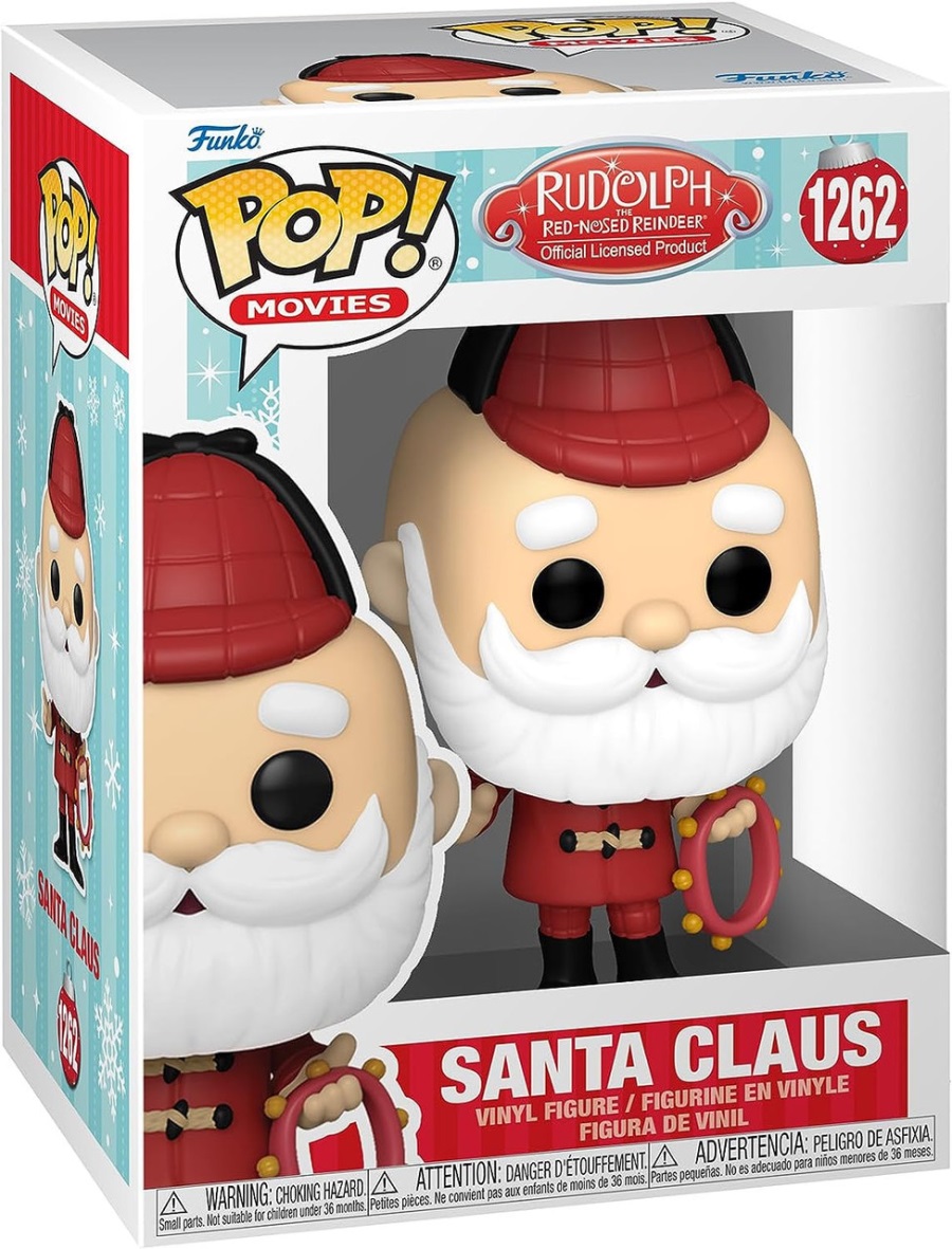 pos-889698643443-b777d0c4108ebf95c16da0461af78baf.jpg Funko POP! Rudolph Red-Nosed Reindeer N° 1262 - Santa Claus - Image 1