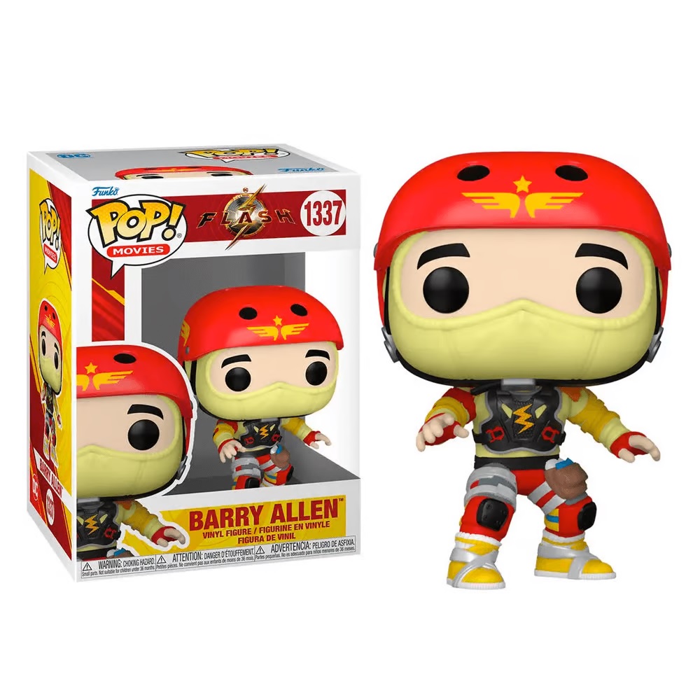 pos-889698655965-be1c1ffe72bb818c6b9c5a82ac863c57.jpg Funko POP! DC The Flash N° 1337 - Barry Allen with Helmet - Image 1