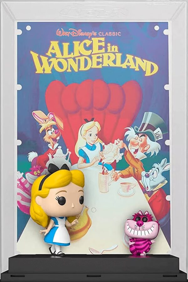 Funko POP! Poster Disney 100th N° 11 - Alice With Cheshire Cat