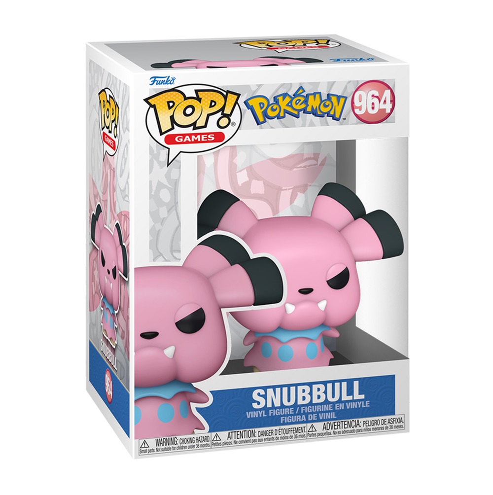 pos-889698709293-e1b8ea512fe1d27e725b898471de0f15.jpg Funko POP! Pokemon N° 964 - Snubbull - Image 1