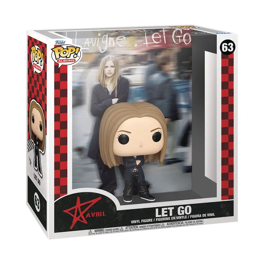 pos-889698753814-7bfc92e202fe1d1c0b6b29977db64129.jpg Funko POP! Avril Lavigne Album Cover N° 63 - Let Go - Image 1