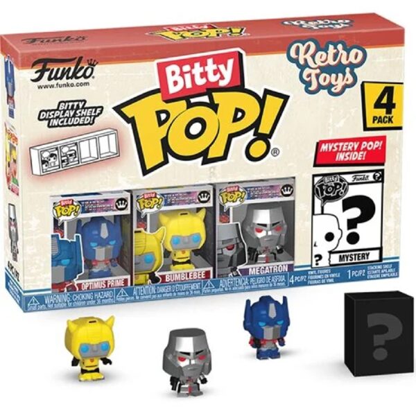 Funko Bitty POP! Retro Toys Transformers 4 Pack