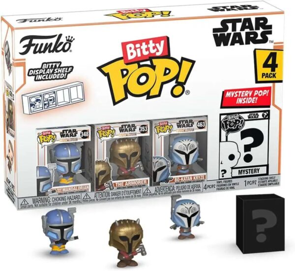Funko Bitty POP! Star Wars Heavy Mandalorian 4 Pack