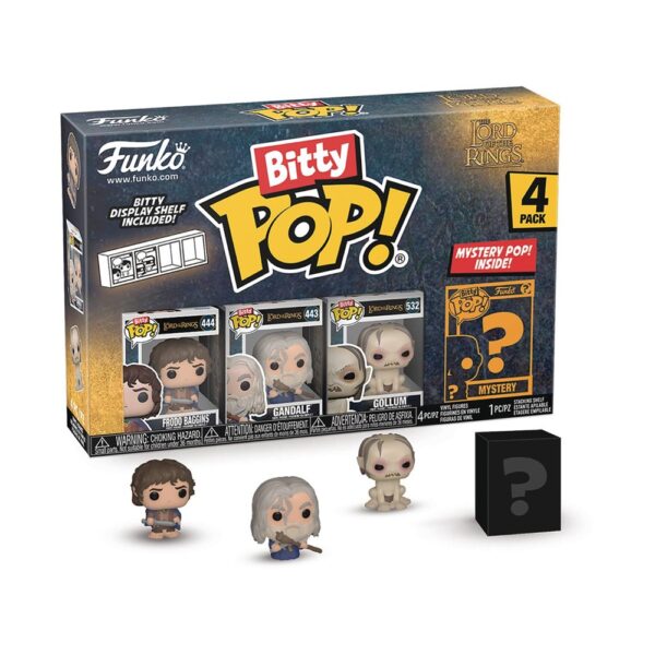 Funko Bitty POP! The Lord Of The Rings Frodo Baggins 4 Pack