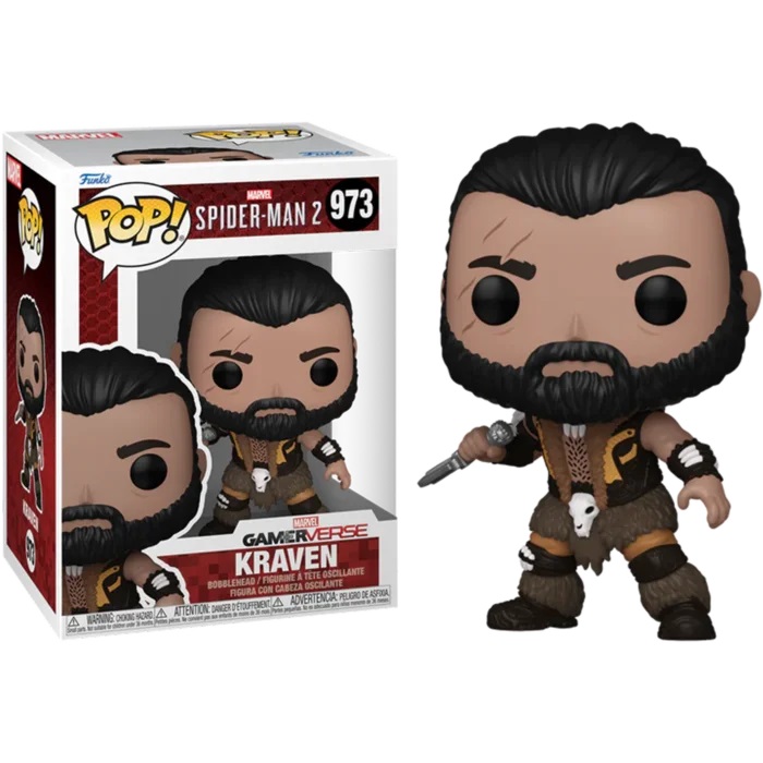 pos-889698761116-49f55e1f9a8c74824da8475d48fffc44.jpg Funko POP! Marvel Spider-Man 2 N° 973 - Kraven - Image 1