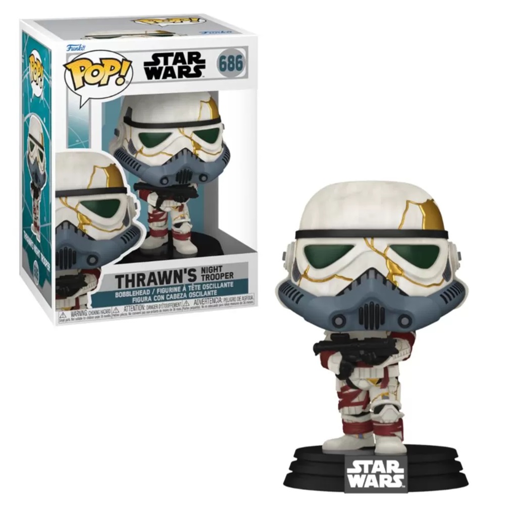 pos-889698765428-2f4bef37ebc708e473cc99e10afe762c.jpg Funko POP! Star Wars N° 686 - Thrawn's Night Trooper - Image 1