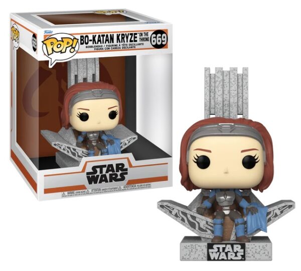 Funko POP! Star Wars N° 669 - Bo-Katan Kryze On The Throne