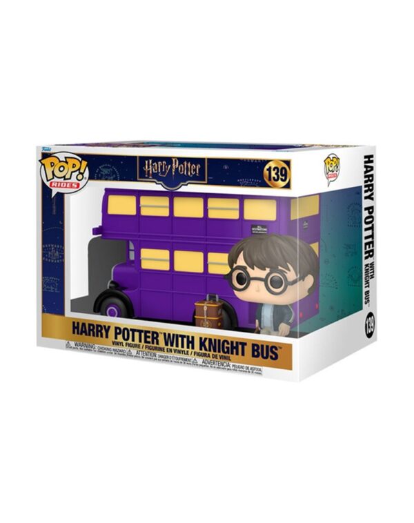 Funko POP! Harry Potter N° 139 - Harry Potter With Knight Bus