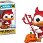 Funko POP! Disney Mickey And Friends N° 1446 - Devil Donald With Pumpkin