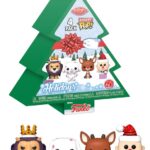 Pocket POP! Keychain Rudolph - 4 Pack Holiday Tree