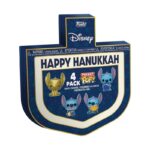 Pocket POP! Keychain Disney Lilo & Stitch - 4 Pack Hanukkah