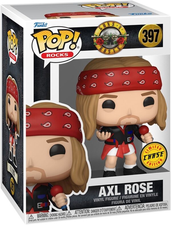 Funko POP! Guns N' Roses N° 397 - Axl Rose Chase Edition