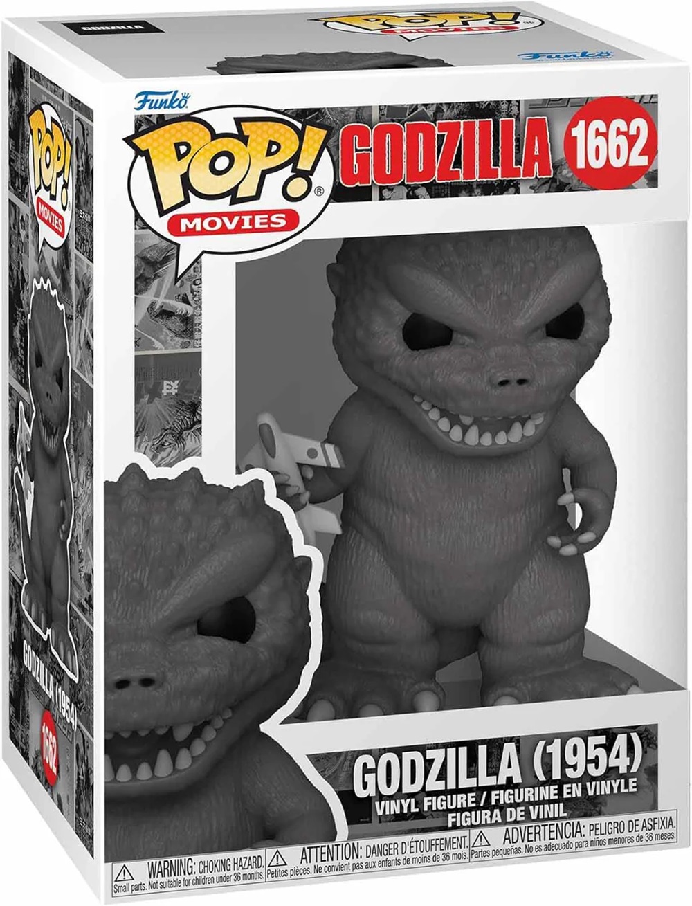 pos-889698808774-ff30bb33a5edfdf5589c5a872246e752.jpg Funko POP! Godzilla N° 1662 - Godzilla (1954) - Image 1