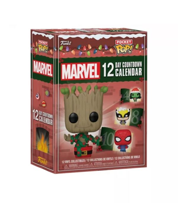 Pocket POP! Keychain Marvel 12 Day Countdown Calendar