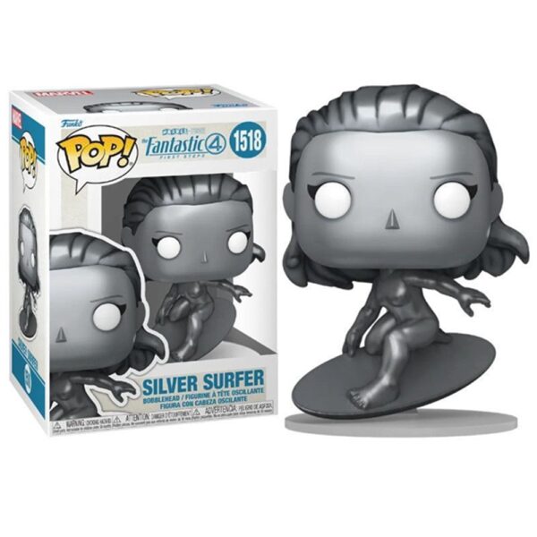 Funko POP! Marvel The Fantastic Four N° 1518 - Silver Surfer